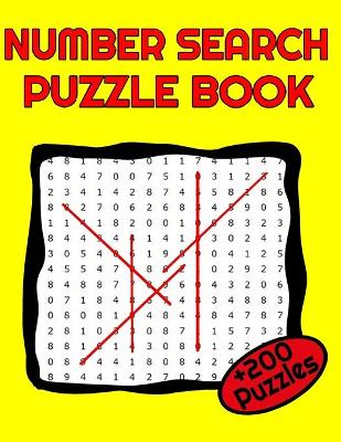 Book cover for Number Search Puzzle Book