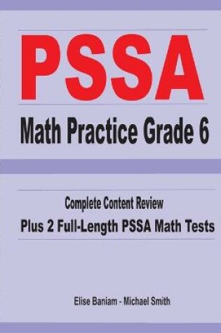 Cover of PSSA Math Practice Grade 6