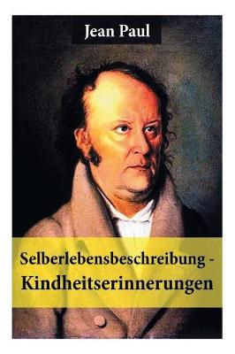 Book cover for Selberlebensbeschreibung - Kindheitserinnerungen