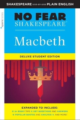 Cover of Macbeth: No Fear Shakespeare Deluxe Student Edition