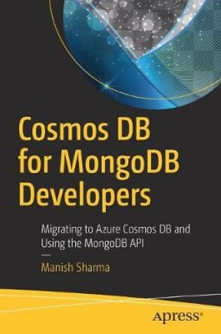 Cover of Cosmos DB for MongoDB Developers