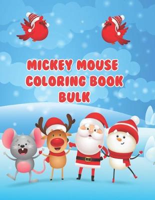 Book cover for Mickey Mouse Coloring Book Bulk