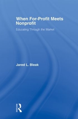 Book cover for When For-Profit Meets Nonprofit