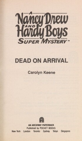 Book cover for Dead on Arrival