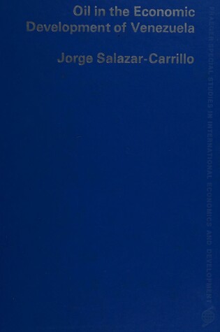 Cover of Oil in the Economic Development of Venezuela