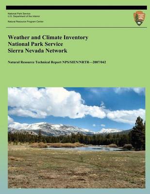 Book cover for Weather and Climate Inventory National Park Service Sierra Nevada Network