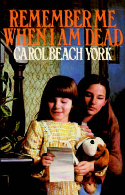 Book cover for Remember Me When I'm Dead