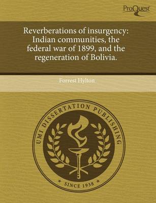 Book cover for Reverberations of Insurgency: Indian Communities