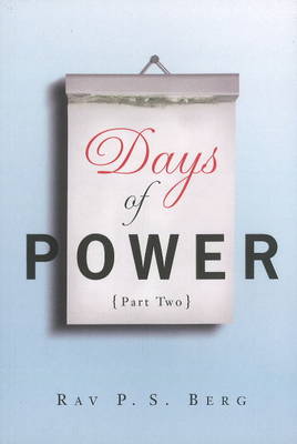 Book cover for Days of Power