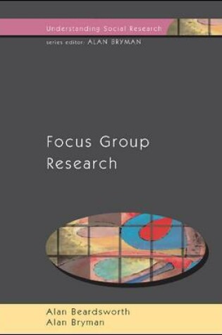 Cover of Focus Group Research