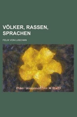 Cover of Volker, Rassen, Sprachen