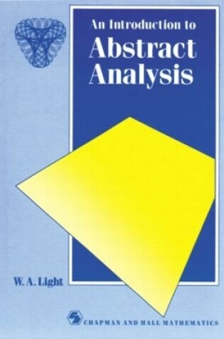 Cover of Introduction to Abstract Analysis