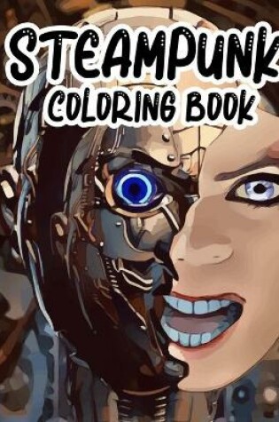 Cover of Steampunk Coloring Book