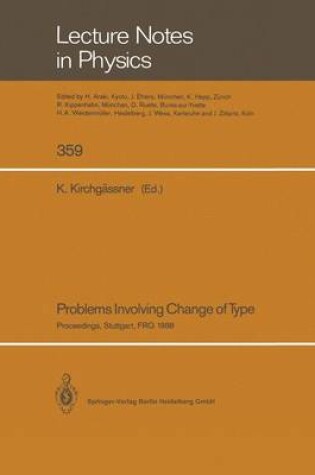 Cover of Problems Involving Change of Type