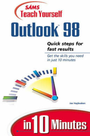 Cover of Sams Teach Yourself Microsoft Outlook 98 in 10 Minutes