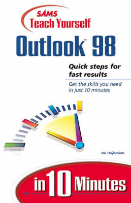 Book cover for Sams Teach Yourself Microsoft Outlook 98 in 10 Minutes