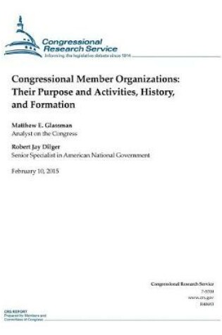 Cover of Congressional Member Organizations