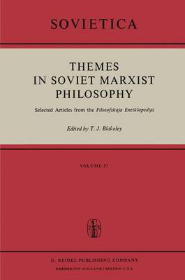 Book cover for Themes in Soviet Marxist Philosophy