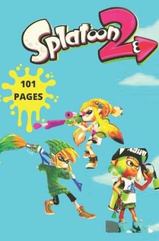 Cover of Splatoon 2 Coloring book