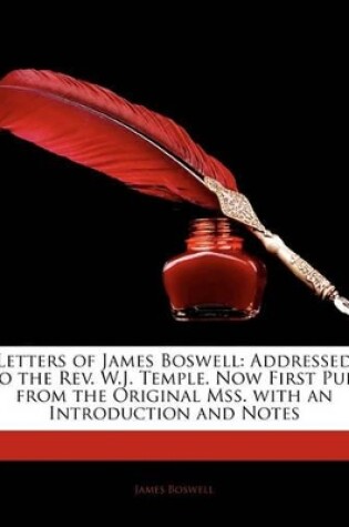 Cover of Letters of James Boswell