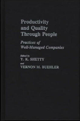 Cover of Productivity and Quality Through People