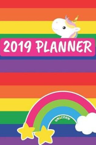 Cover of Unicorn 2019 Planner