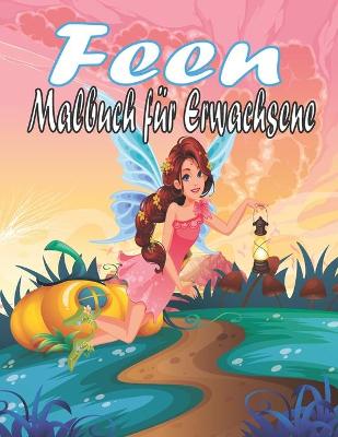Book cover for Feen Malbuch Für Erwachsene