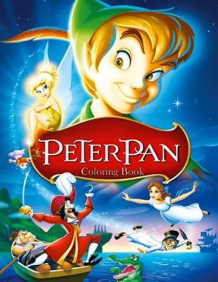 Book cover for Peter Pan Coloring Book