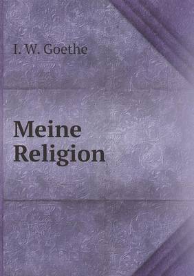 Book cover for Meine Religion