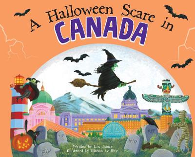 Book cover for A Halloween Scare in Canada