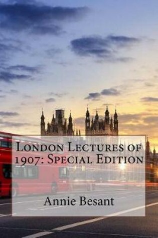 Cover of London Lectures of 1907