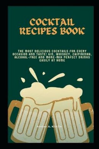 Cover of Cocktail recipes book