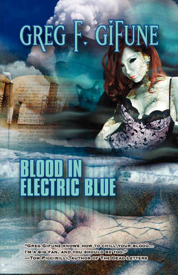 Book cover for Blood in Electric Blue