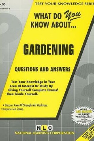 Cover of GARDENING