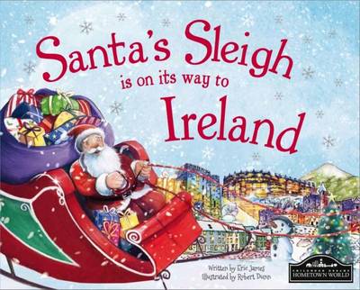 Book cover for Santa's Sleigh is on it's Way to Republic of Ireland