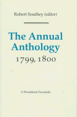 Cover of The Annual Anthology