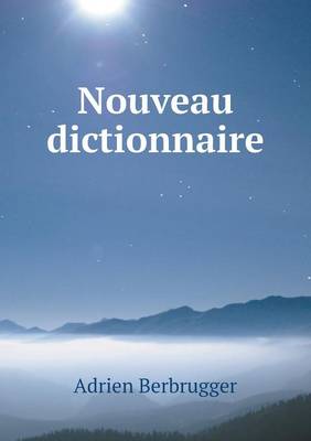 Book cover for Nouveau dictionnaire