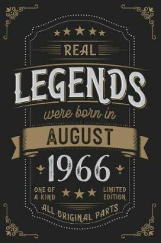 Cover of Real Legends were born in August 1966