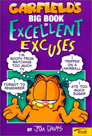 Book cover for Garfield's Big Book of Excellent Excuses