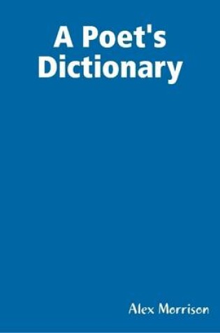 Cover of A Poet's Dictionary