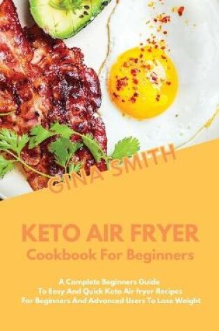 Cover of Keto Air Fryer Cookbook for Beginners