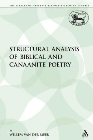 Cover of Structural Analysis of Biblical and Canaanite Poetry