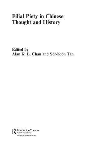 Cover of Filial Piety in Chinese Thought and History