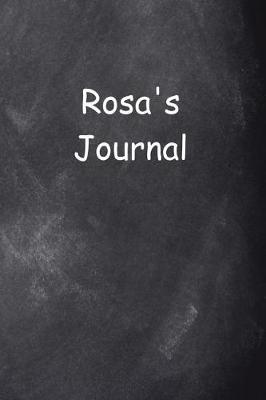 Book cover for Rosa Personalized Name Journal Custom Name Gift Idea Rosa