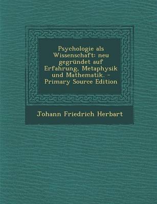 Book cover for Psychologie ALS Wissenschaft