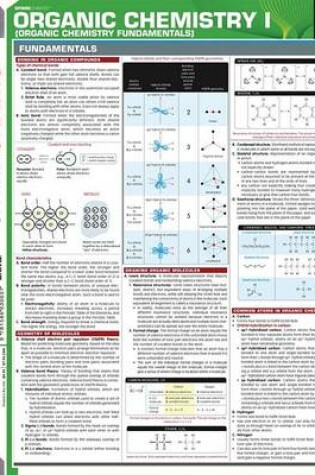 Cover of Organic Chemistry I (Organic Chemistry Fundamentals) (Sparkcharts)
