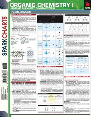 Book cover for Organic Chemistry I (Organic Chemistry Fundamentals) (Sparkcharts)