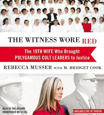 Book cover for The Witness Wore Red