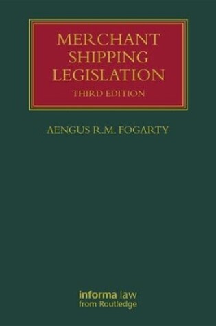 Cover of Merchant Shipping Legislation