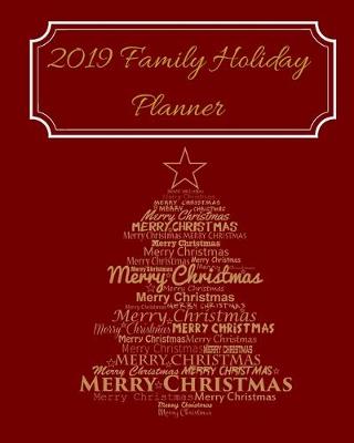 Book cover for 2019 Family Holiday Planner